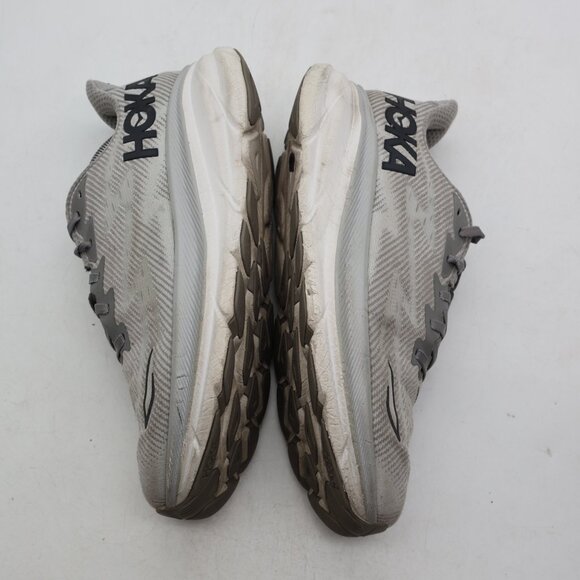 Hoka One One Clifton 9 Mens Size 11 D Harbor Mist Gray Running Athletic Sneakers - Picture 7 of 10